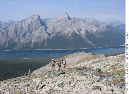 Nearing Red Ridge summit