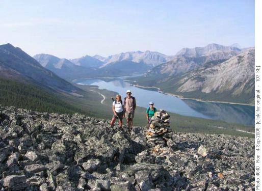 Red Ridge view of Spray Reservoir