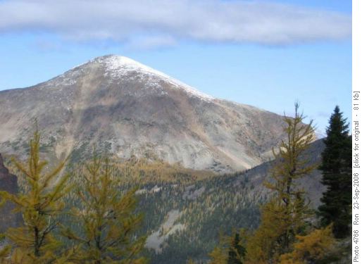 Mount Fairview from southeast
