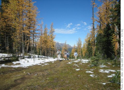Ridge above Arnica Lake
