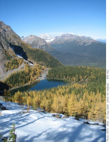 View of Arnica Lake