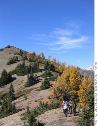 Along the ridge of Purple bowl