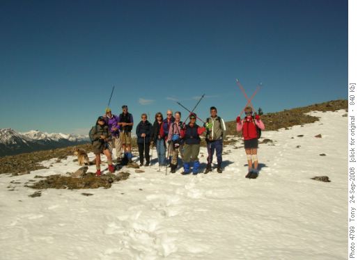 Powderface ridge group
