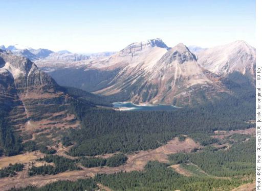 Lake Leman from Burstall Pass area