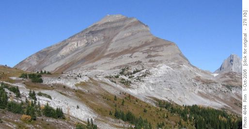 Snow Peak, southwest face