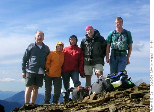 On the Summit of Mt. Lineham