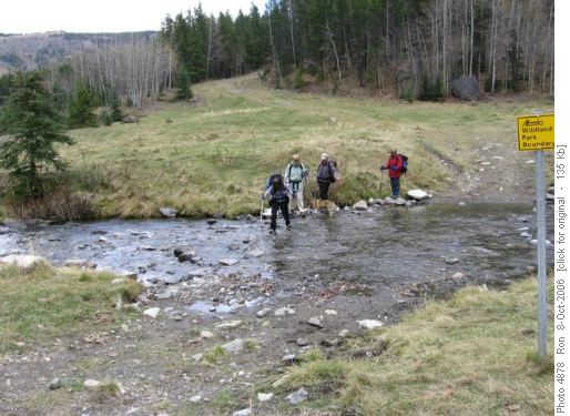 Dyson Creek crossing