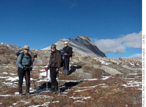 Easy ridge section of Mt Wilcox