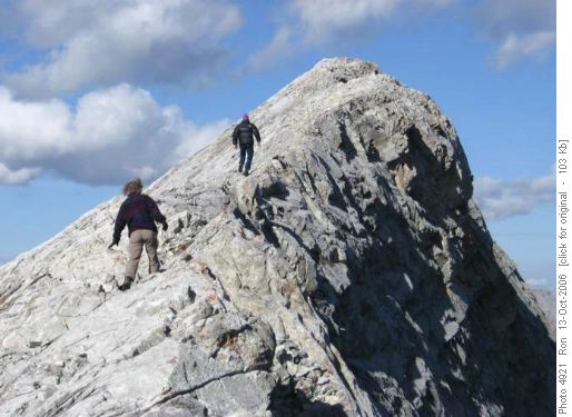 Nihahi Ridge south summit
