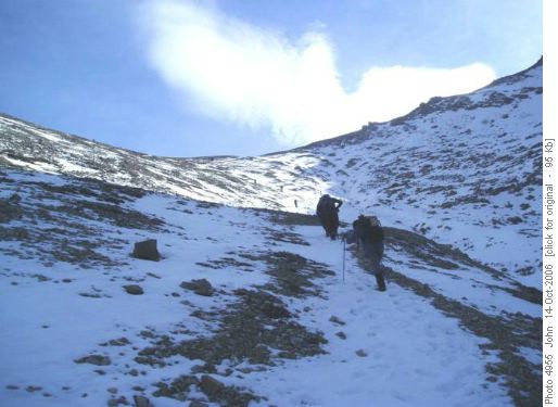Guinn Pass north side