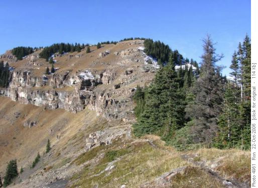 Upper Wind Ridge trail