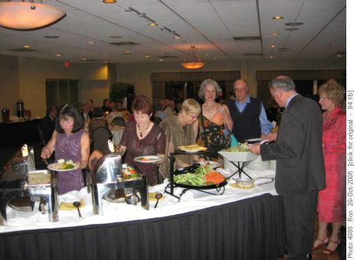 At the buffet