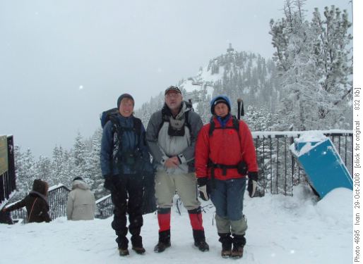 Sulphur Mt.gondola upper terminal