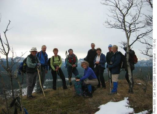 Group on the ridge