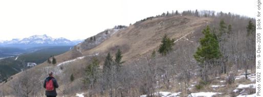 Ridge north of Lesueur Creek