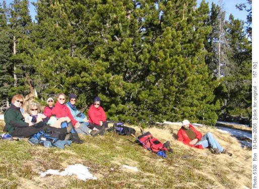 Lunch on Mesa Butte