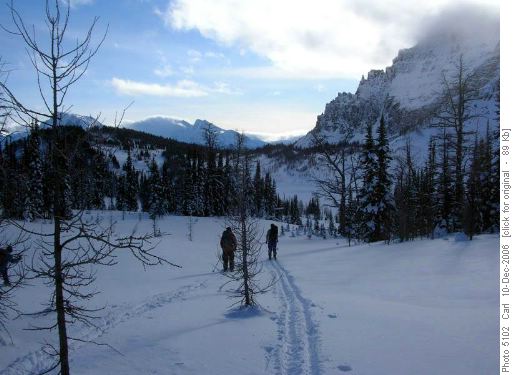 Descent to Eohippus Lake