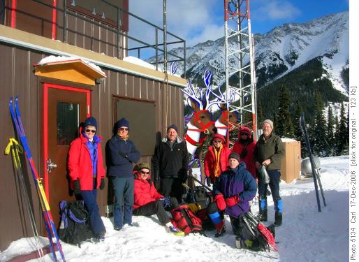 Summit Group at Kananaskis Fire Lookout