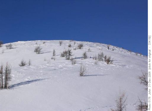 {168 Sim Gall} ascending Northeast Panorama ridge