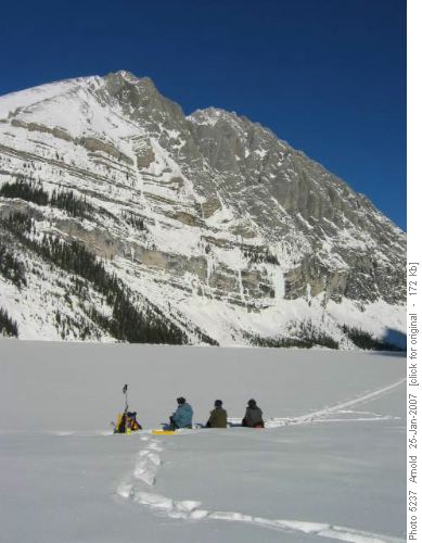 Lunch At The South End Of Upper Elk Lake