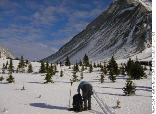 Towards Rummel Pass