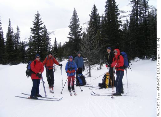Starting out for Burstall Pass