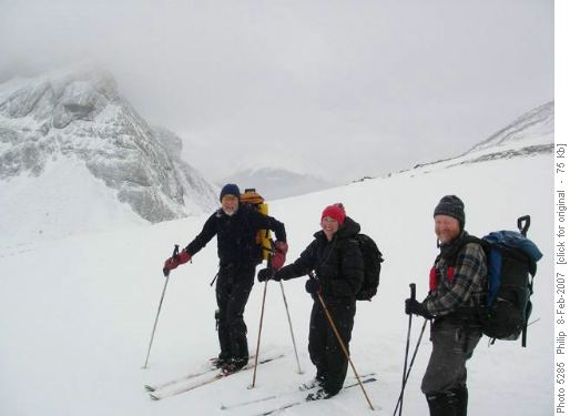 Above tarns and Smuts Pass