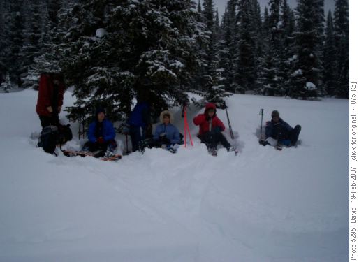 lunch at Taylor lake