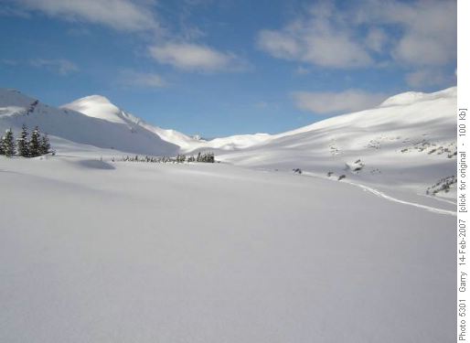 Snow Bowl terrain, Jasper