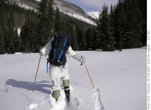 Off Trail Skiing is a Blast