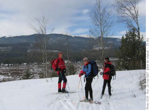 Philip, Joan & Rosanne on Moose Loop