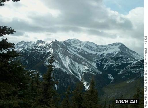View west from Barrier Lookout