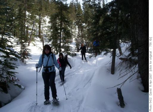 On our way down from Lake Annette