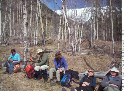 Time to rest in the warm