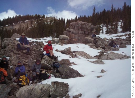 High point on the NW side of Aylmer lookout