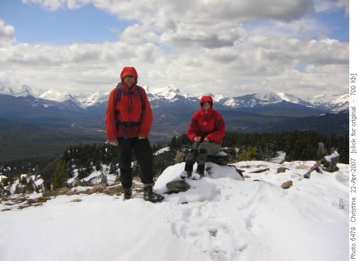 Bob and Janet on Windy Backus