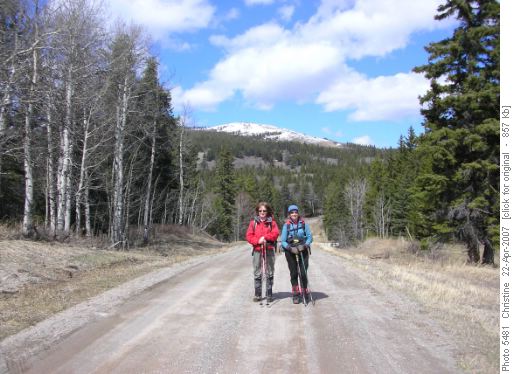 Mighty Mt Backus in the Background