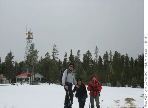 Baseline mountain fire lookout