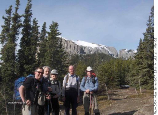 East end of Yam - Les, Nicholas, Ev, Dave and Damian