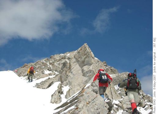 Ridge of Turtle mountain