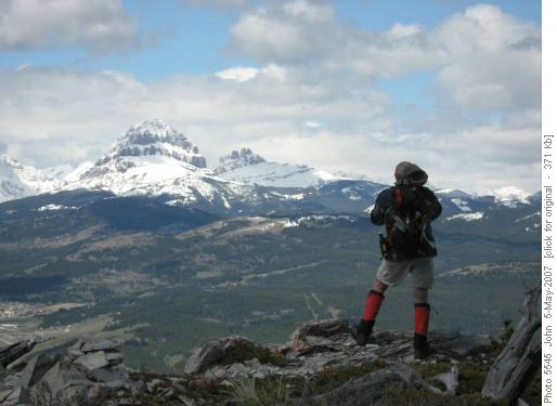Crowsnest Mountain and the Seven Sisters