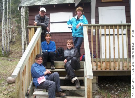 rest at the wardens cabin