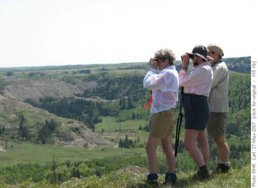 Taking in the view from the Dry Island