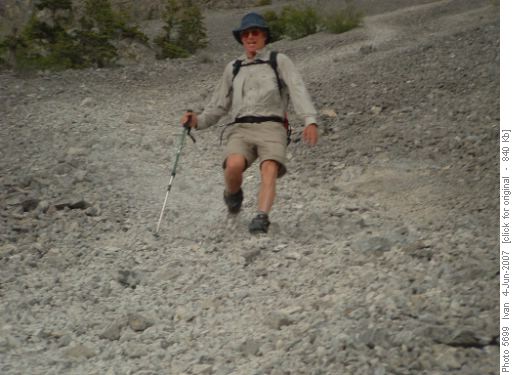 Yamnuska scree-Philip