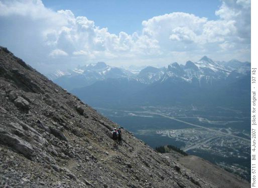 Descending Lady Macdonald