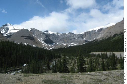 View from head of Cornwall Creek