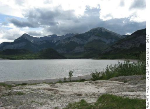 Our Destination (Right) From Barrier Dam