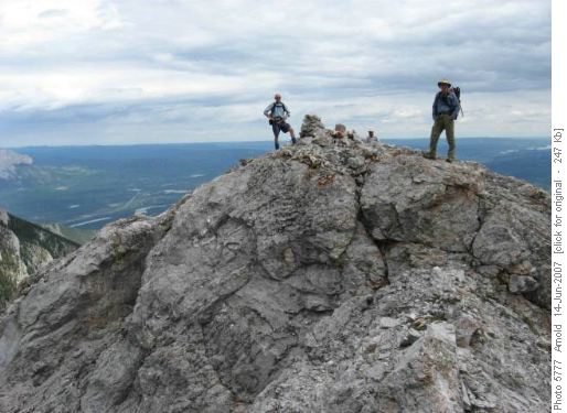John, Ghulam & Damian On The Summit