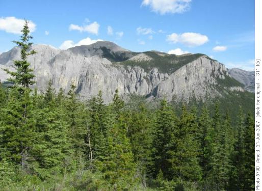 Our objective from Yamnuska Ridge