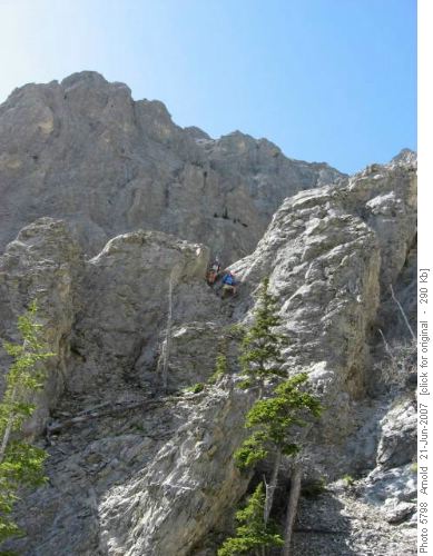 Stan & Deborah coming down the last SC5 section